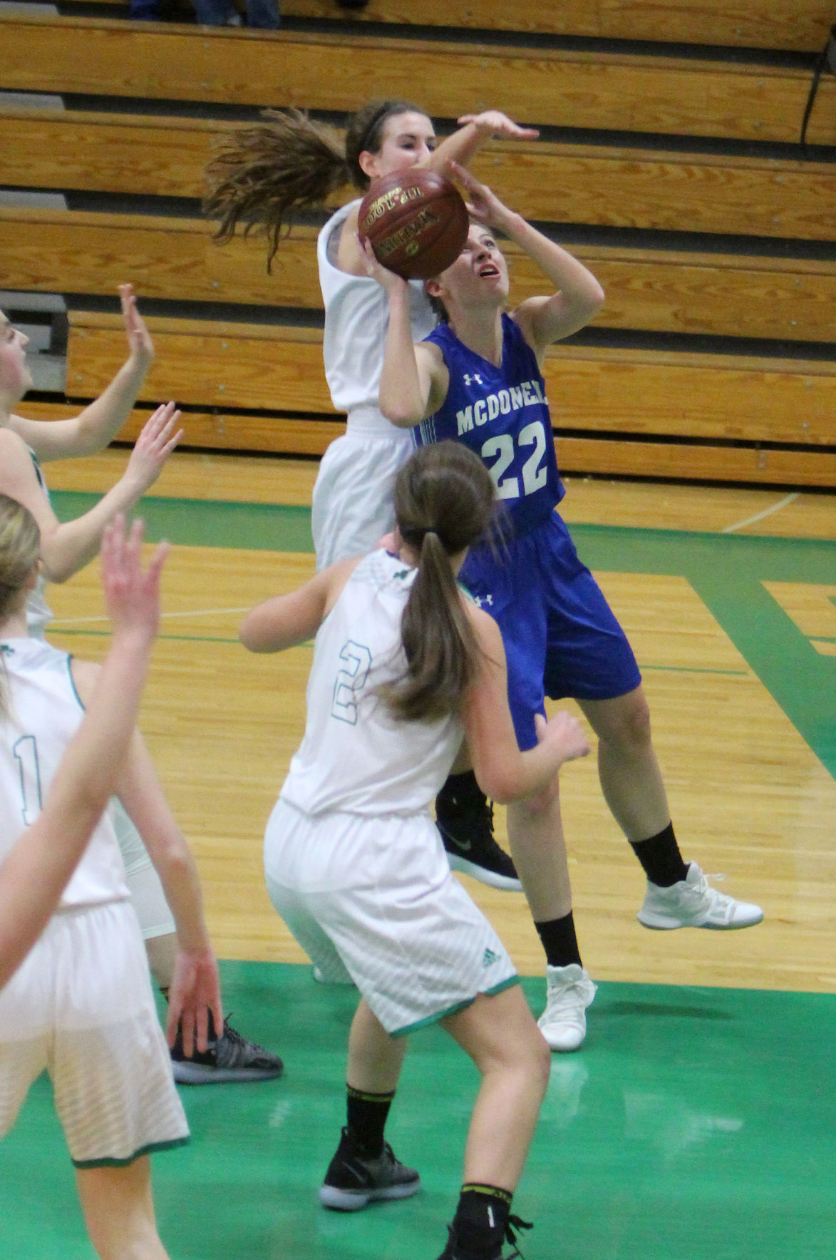 McDonell at Eau Claire Regis girls basketball 12-21-18